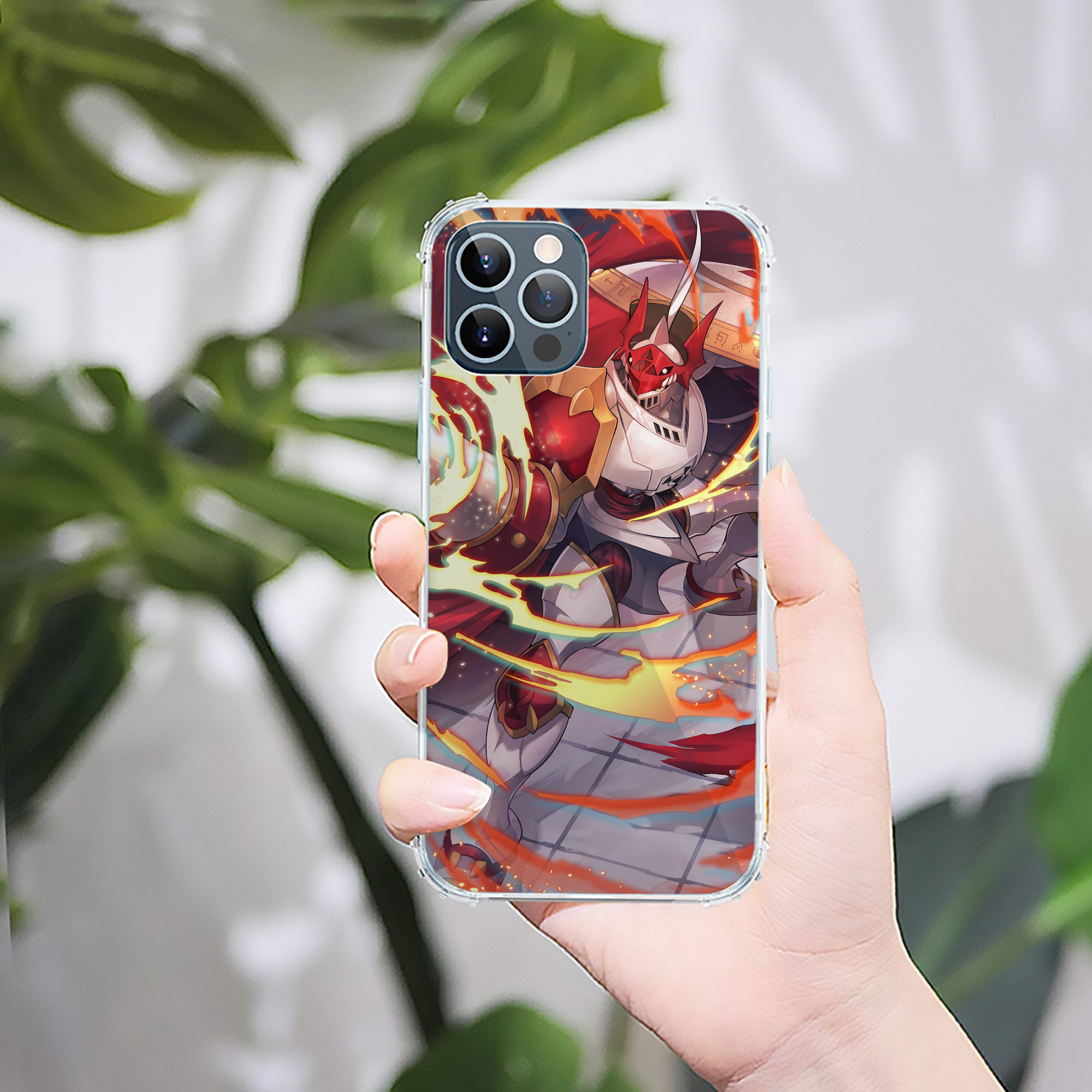 （画像用） Digimon デジタルモンスター/デジモン 【iPhone 12シリーズ対応】透明スマホケース（クリアソフトケース）